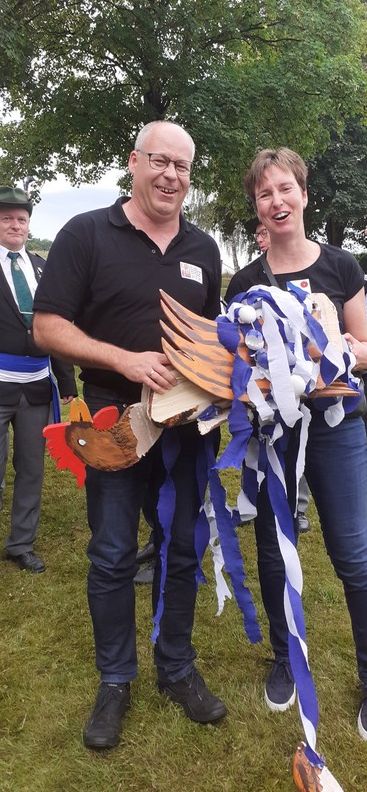 Königspaar Michael und Silvia Schröder