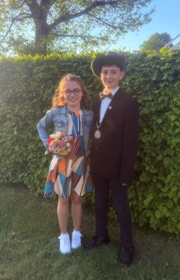 Kinderkönigspaar Thea und Linus